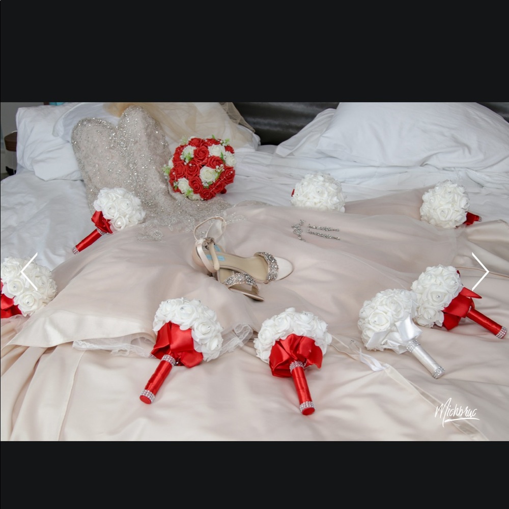 Sweetheart Mermaid wedding Dress with beading